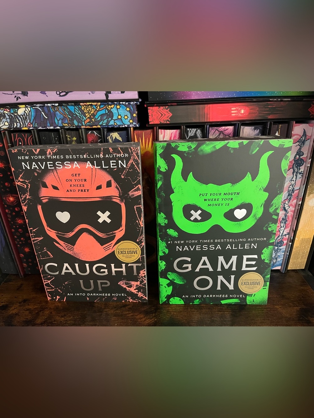 'Game On' & “Caught Up” Barnes & Noble Exclusive Paperback Bundle New